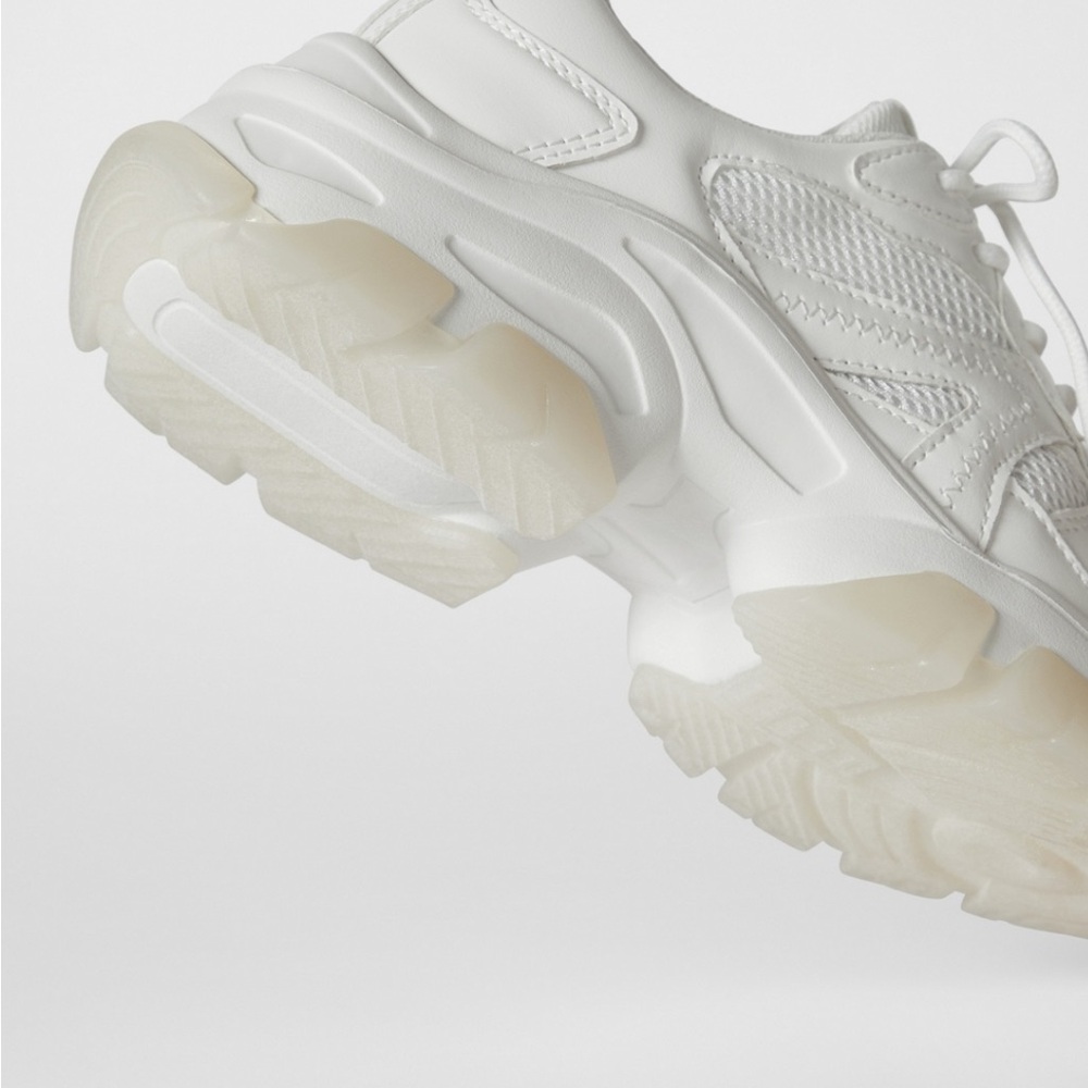 Fabletics Cream Chunky Sneakers - Picture 2 of 3